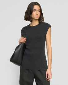 Olivia | Alani Organic Cotton-Wool Knit Top in Size Small 