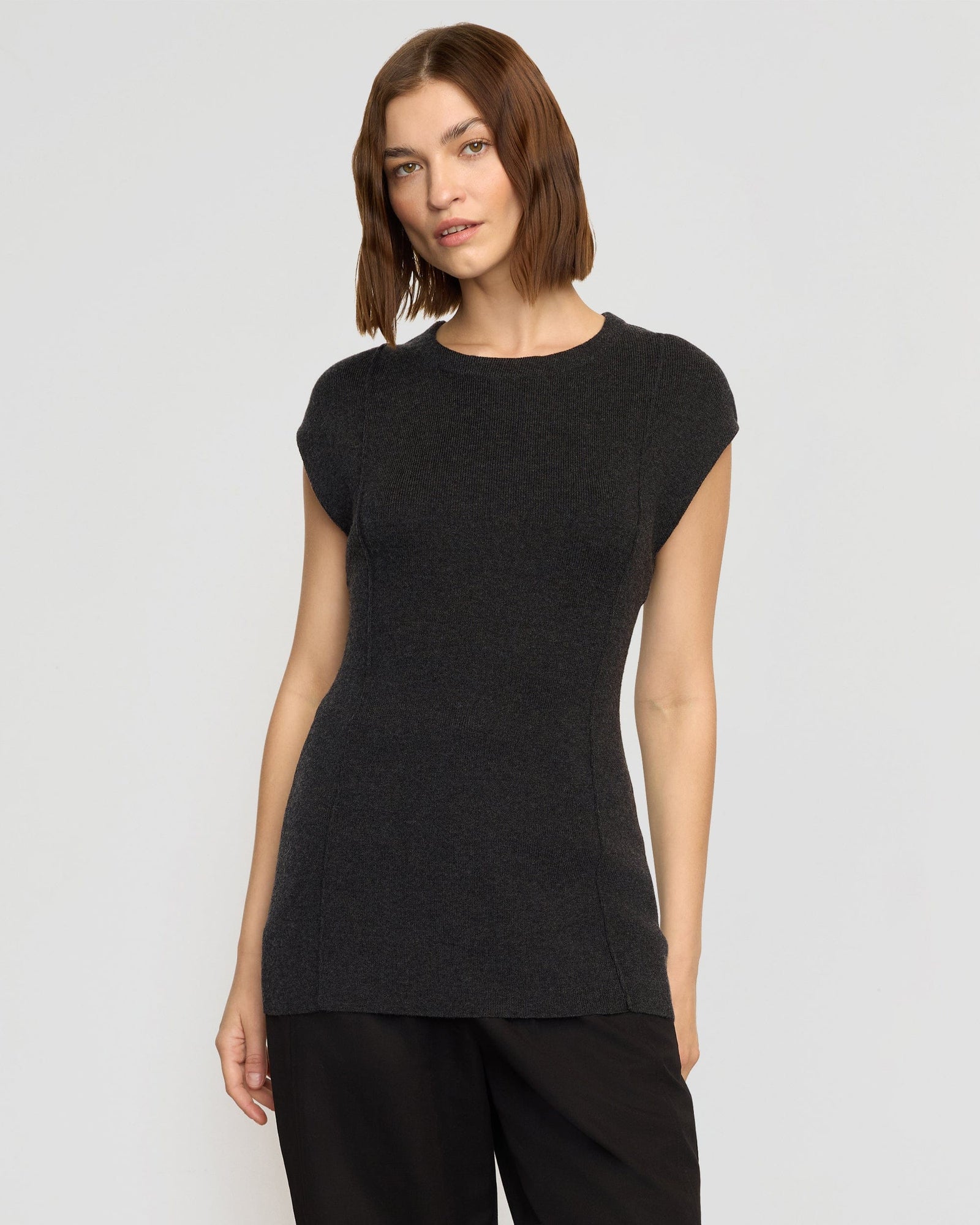 Helena | Alani Organic Cotton-Wool Knit Top in Size Small 