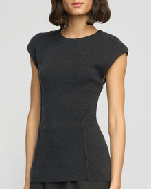 Olivia | Alani Organic Cotton-Wool Knit Top in Size Small 