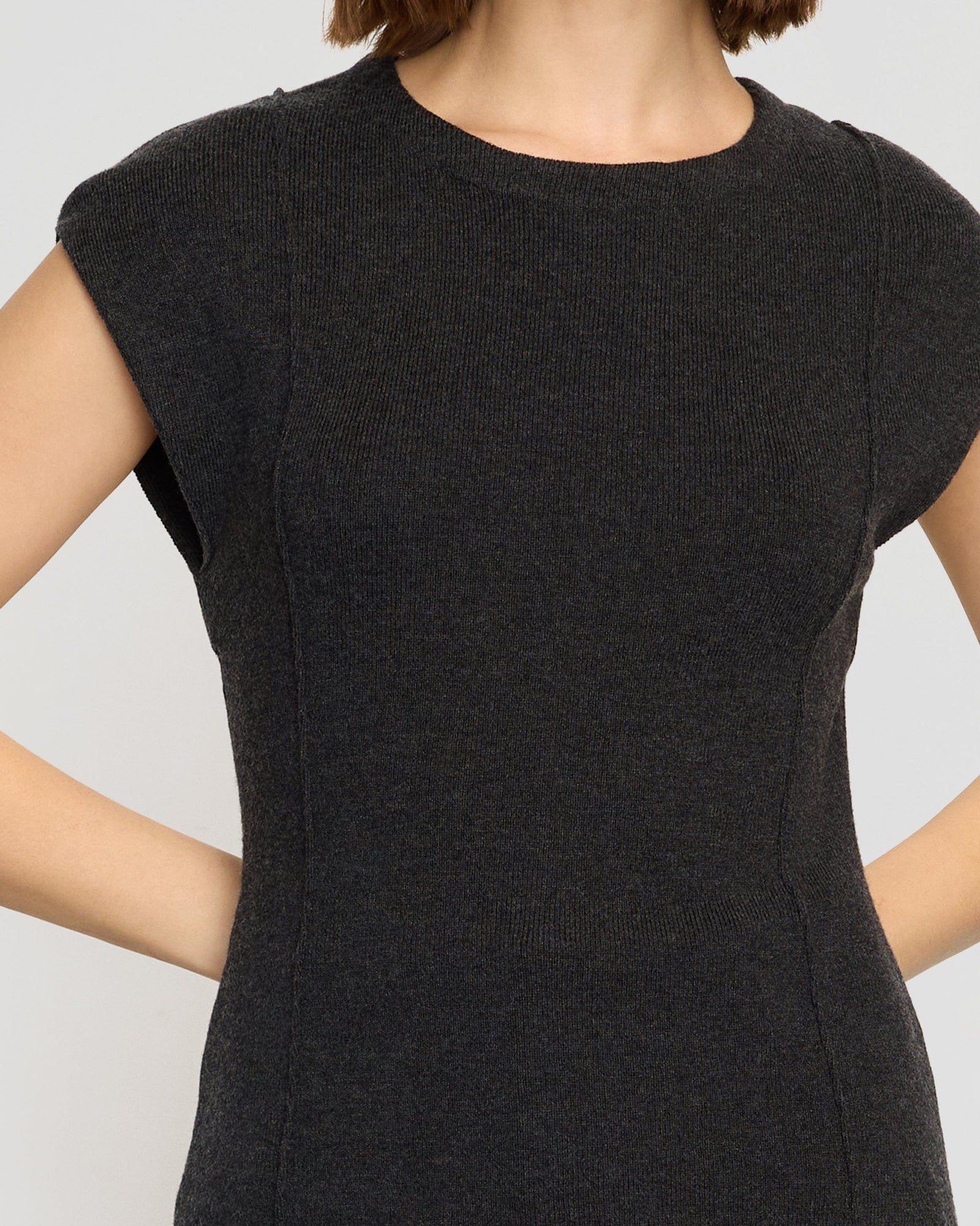 Helena | Alani Organic Cotton-Wool Knit Top in Size Small 