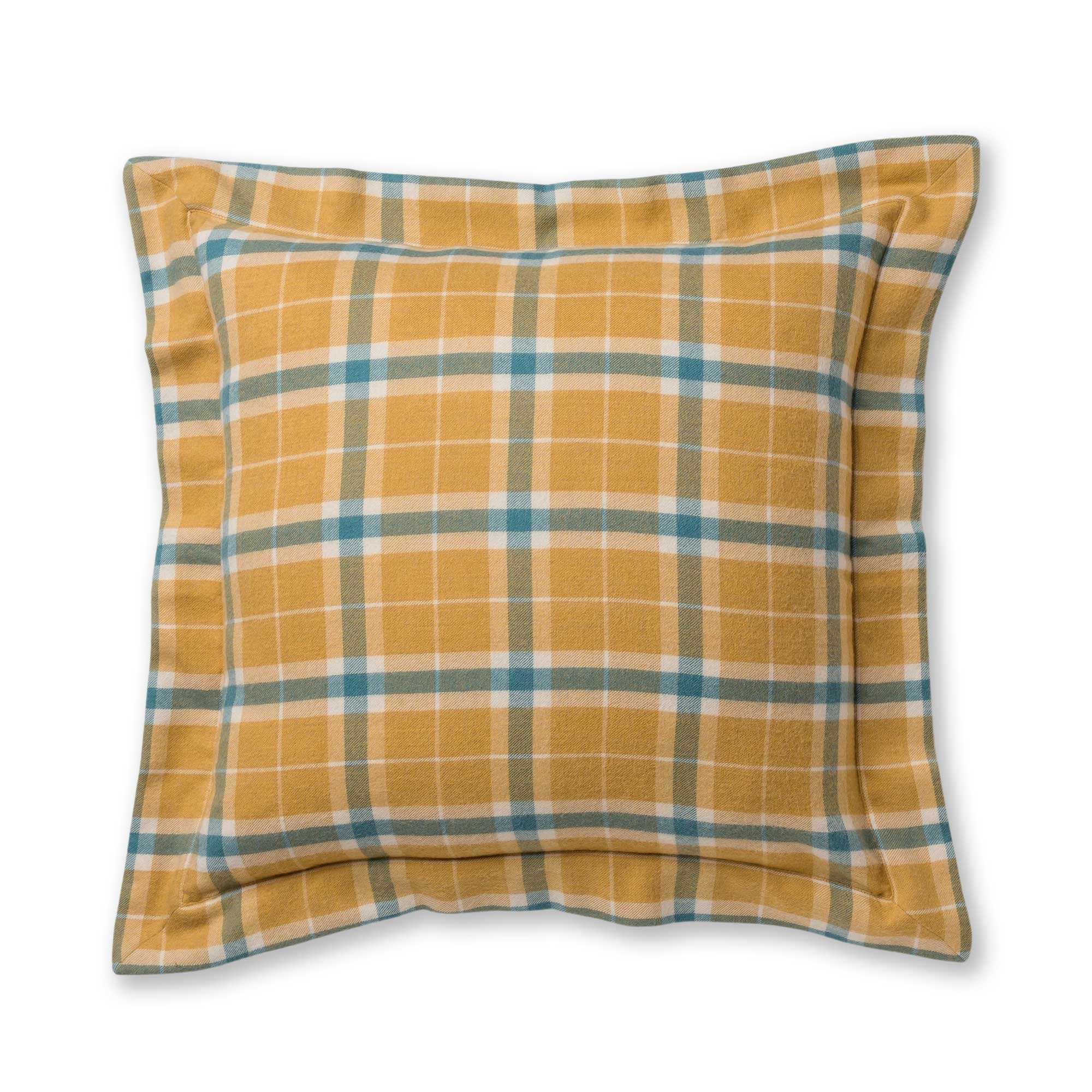 Aberdeen Euro Pillow | French Yellow/Teal