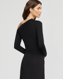 Renee | Alina Off-Shoulder Jersey Dress in Size Small