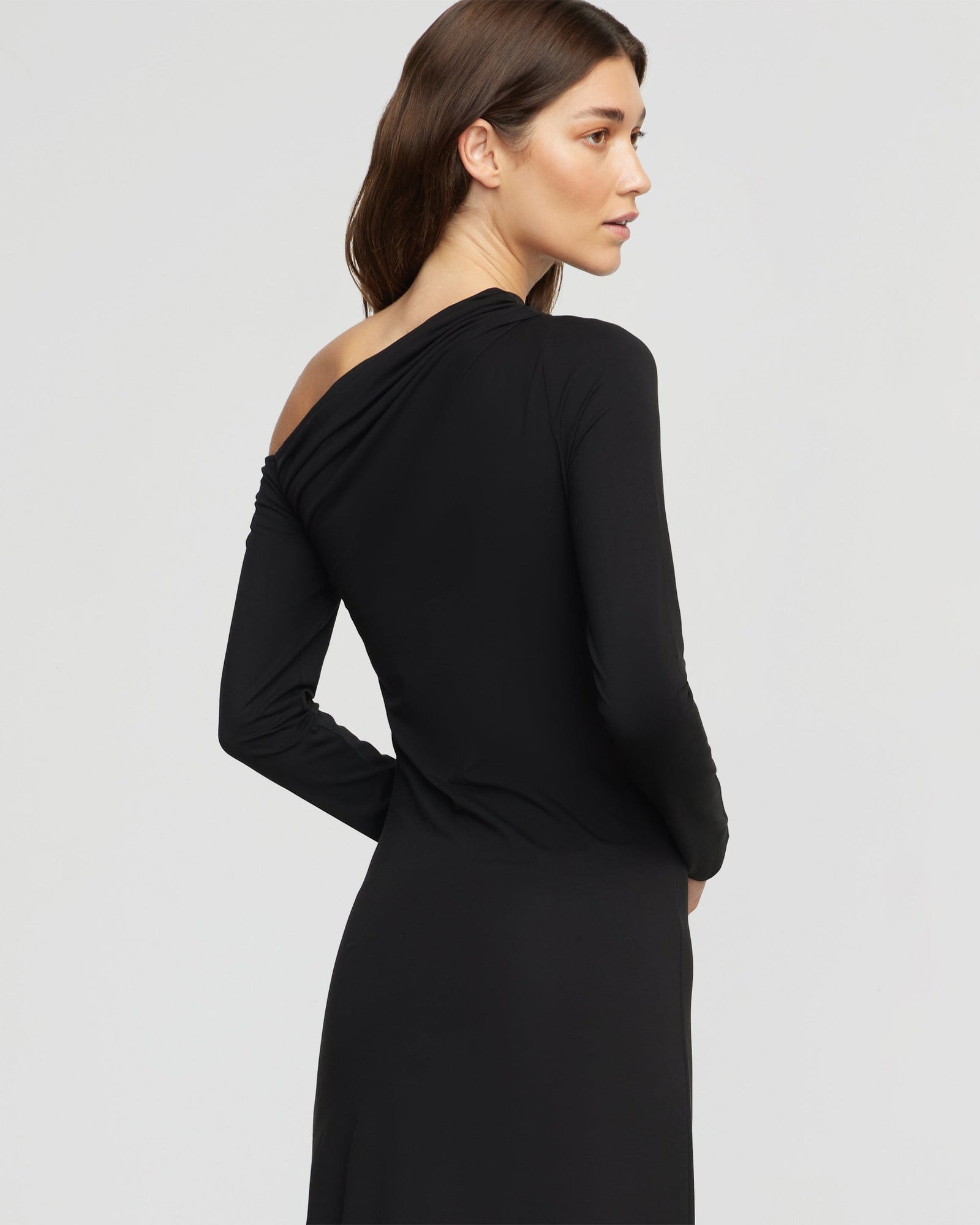 Renee | Alina Off-Shoulder Jersey Dress in Size Small