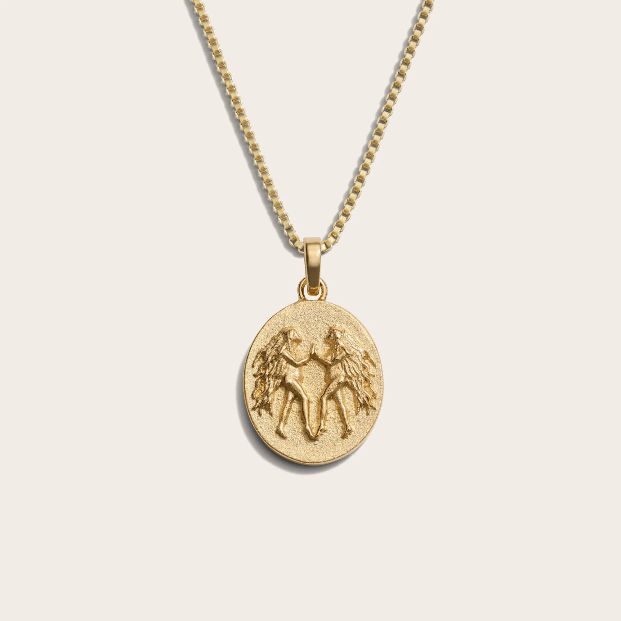 Zodiac Goddess Necklace | 14K Yellow Gold Vermeil