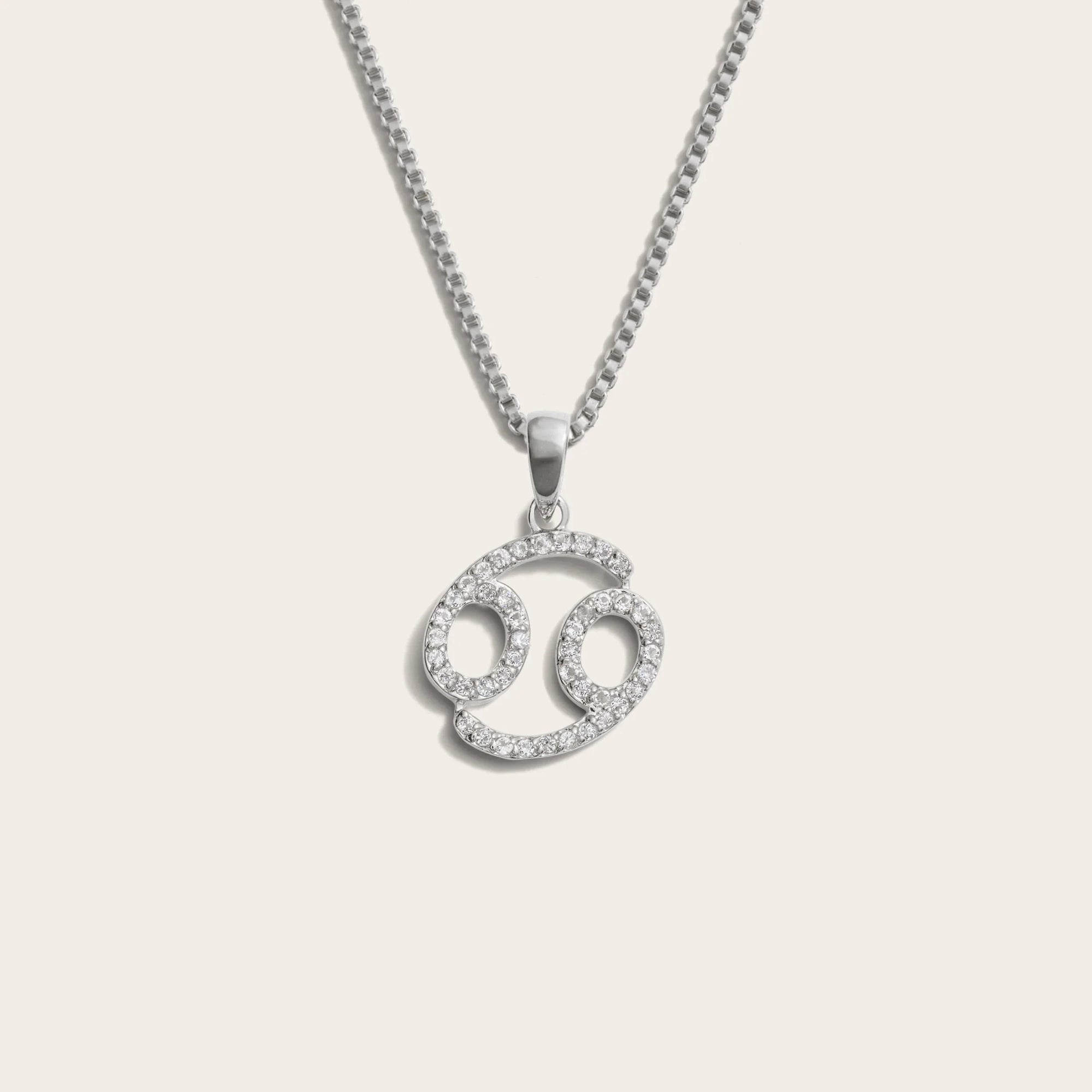 Zodiac Gemstone Necklace | Sterling Silver