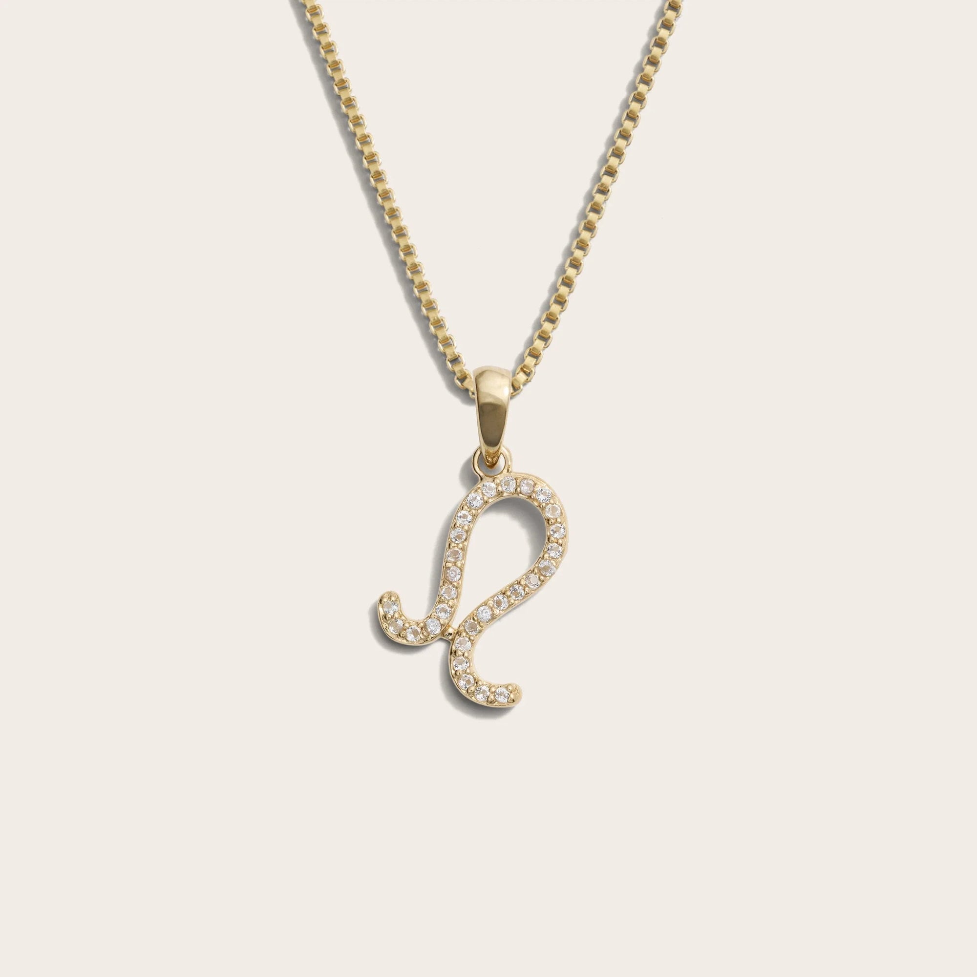 Zodiac Gemstone Necklace | 14K Yellow Gold Vermeil