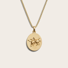 Zodiac Goddess Necklace | 14K Yellow Gold Vermeil