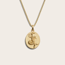 Zodiac Goddess Necklace | 14K Yellow Gold Vermeil