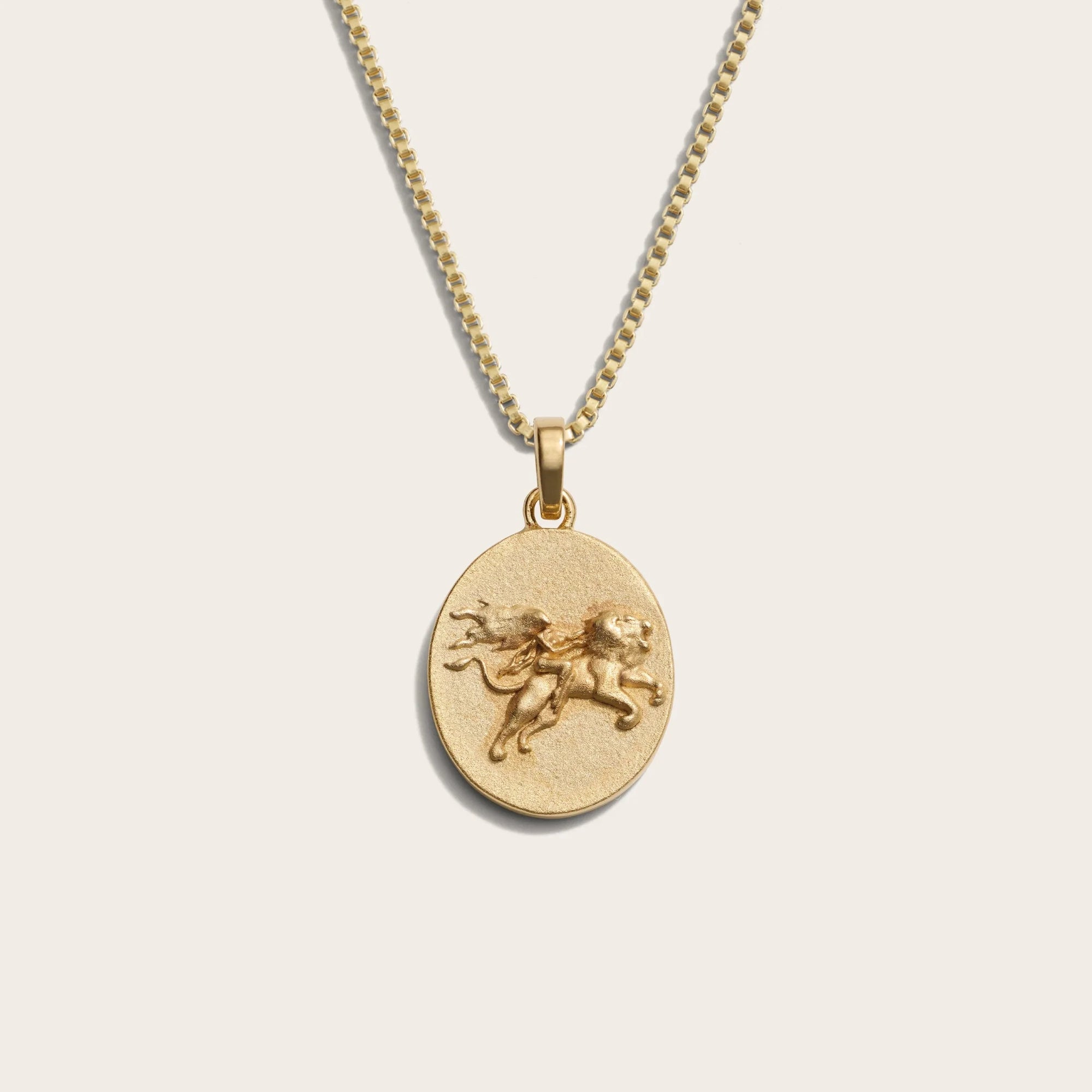 Zodiac Goddess Necklace | 14K Yellow Gold Vermeil
