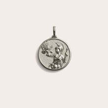 Goddess Coin Pendant | Sterling Silver