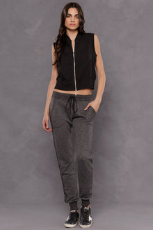Women | Everyday Zip-Up Vest | Black