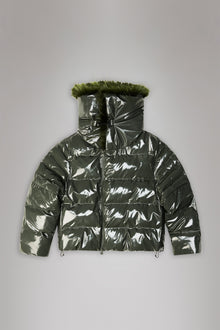 Rains Alta Vision Fleece Jacket Swamp Jacket