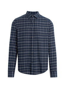 VINTAGE NAVY PLAID