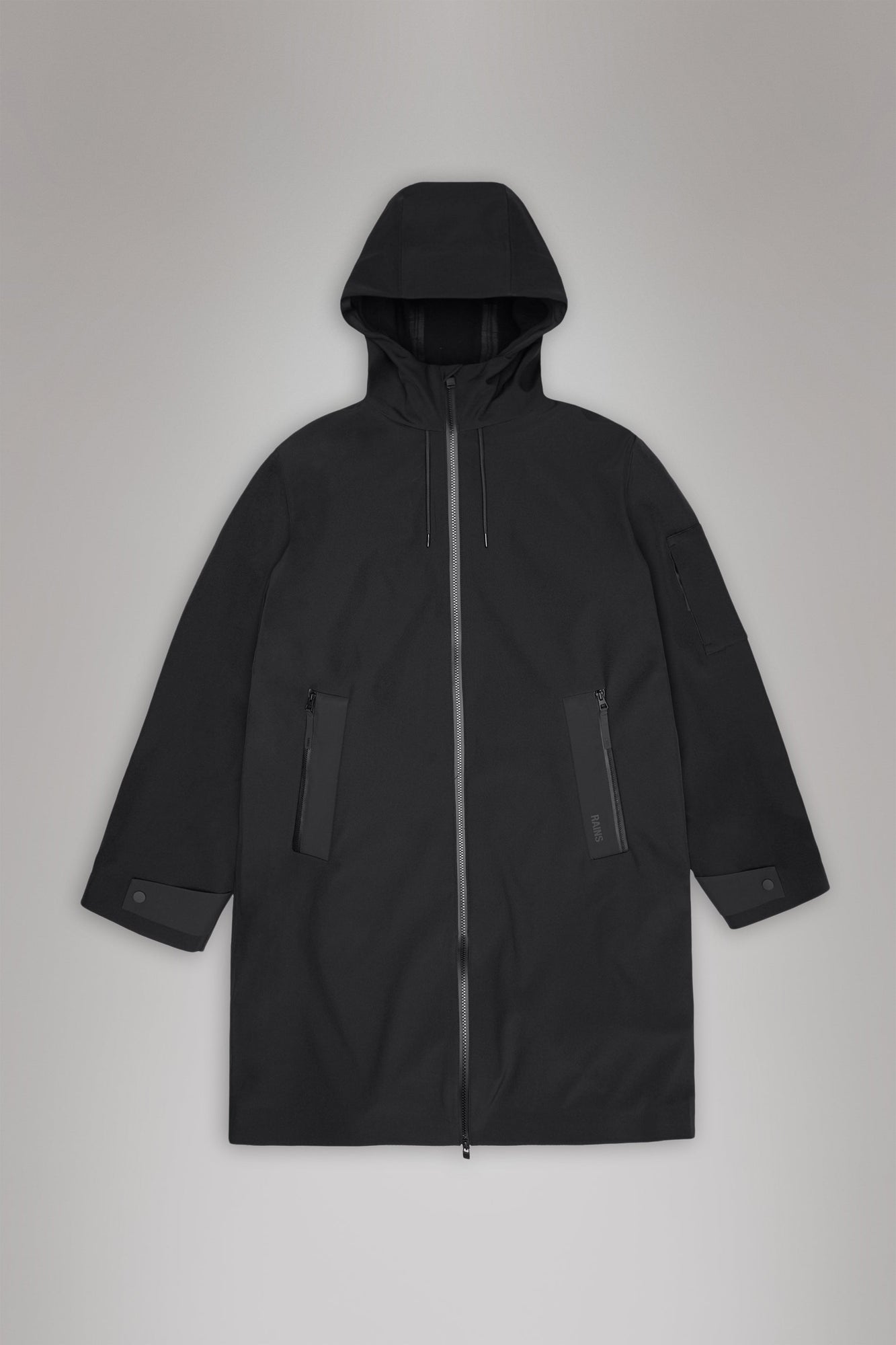 RAINS Suva Vision Softshell Jacket Black Jacket