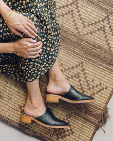 Womens | Venetian Mule | Black