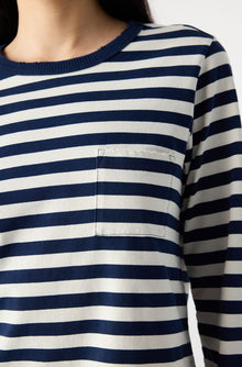 AMO Denim | Brigitte Long Sleeve in Twilight/Bone