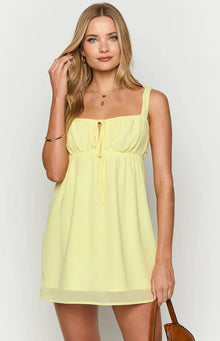Brooke Mini Dress | Yellow