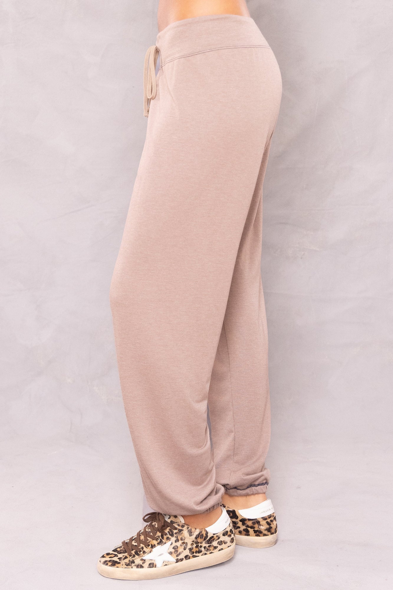 Women | Butter Terry Slouchy Pull-On Jogger | Woodsmoke
