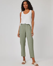 Camille Track Pant | Clean Sage