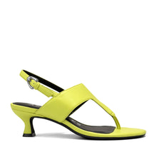 Kora Sandal Heel | Kiwi Faux Nappa