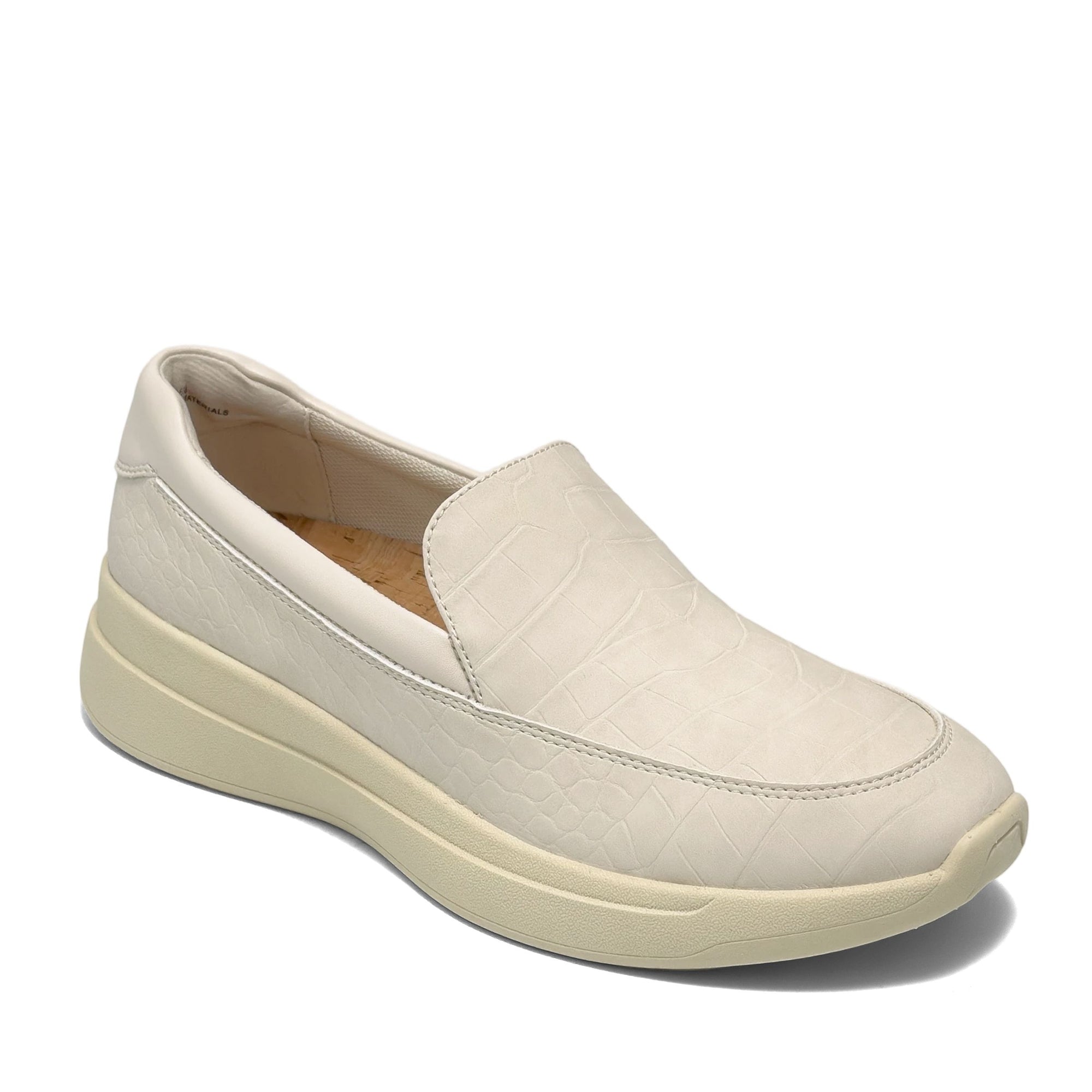 Felice Sport Loafer | Eggnog Faux Crochet Nuback/Faux Nappa