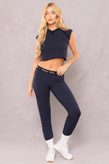 Women | Logo Cloud Fleece Jogger | Past Midnight