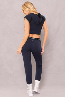 Women | Logo Cloud Fleece Jogger | Past Midnight