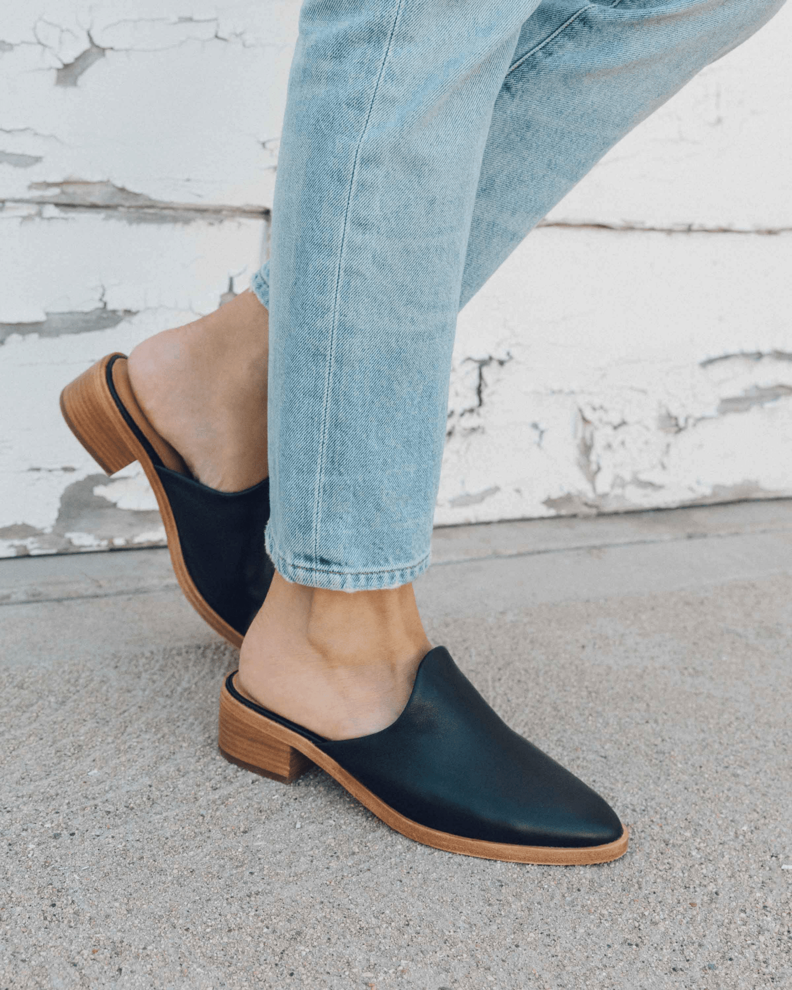 Womens | Venetian Mule | Black