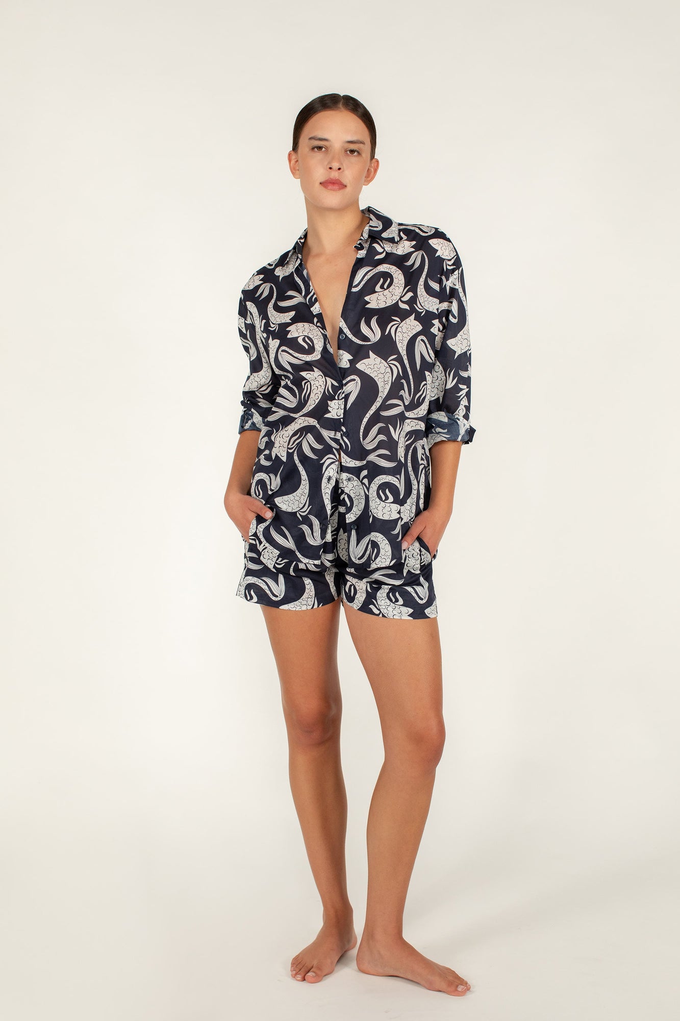 Merida Shorts | Serpentine Blue