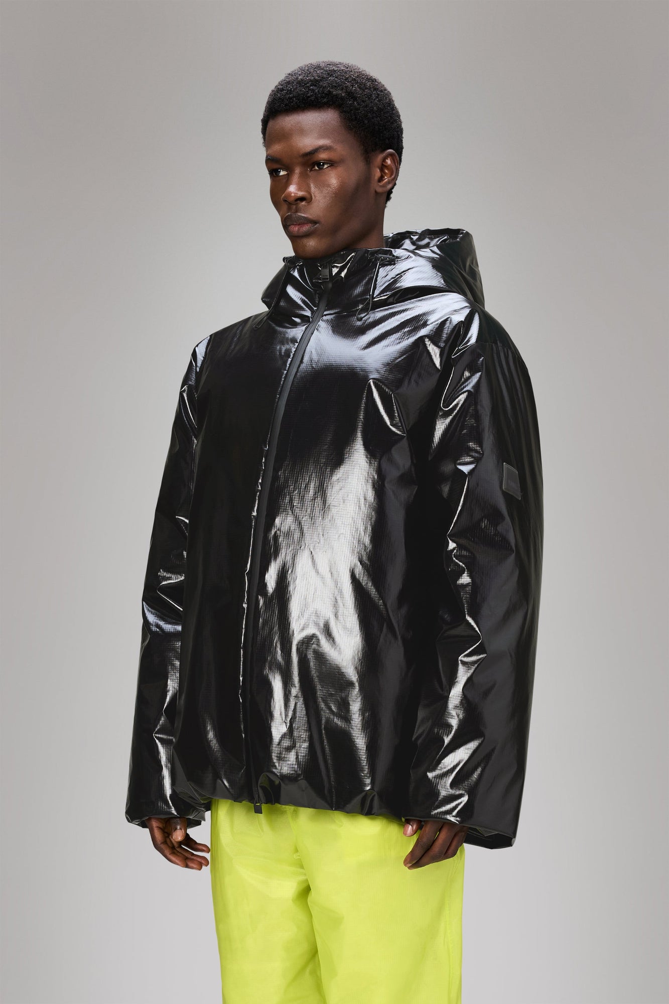 RAINS Sibu Vision Puffer Jacket Black Jacket