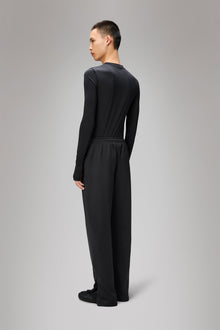 RAINS Sintra Fleece Pants Regular Black Pants