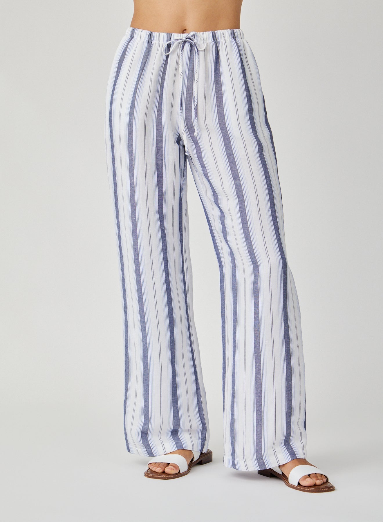 Easy Wide Leg | Coastal Ombre Stripe