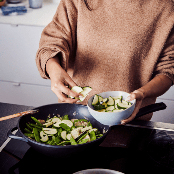 Energy 12" Nonstick Wok - Alva Cookware