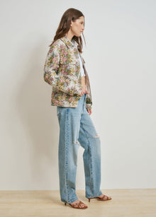 floral jacquard