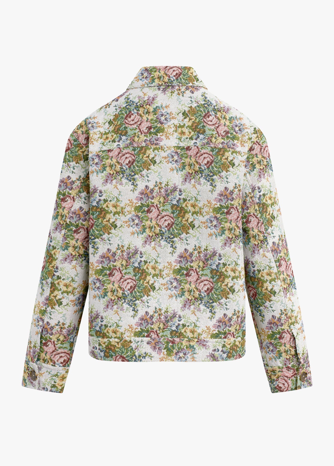 floral jacquard