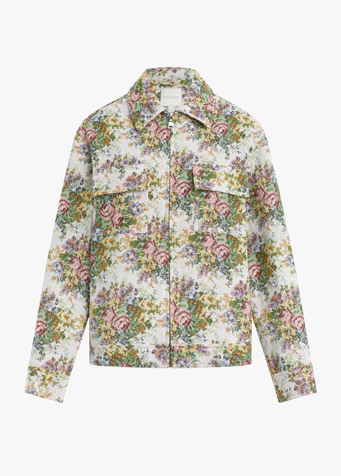 floral jacquard