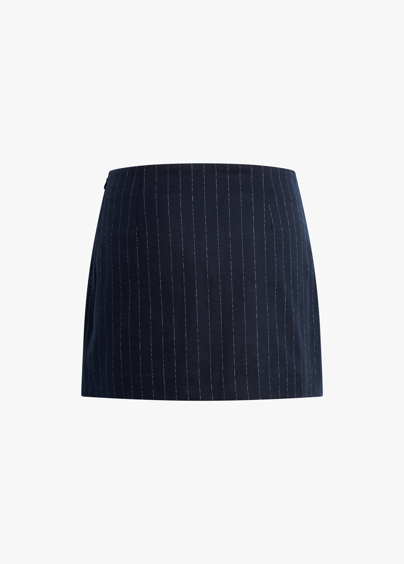 navy pinstripe