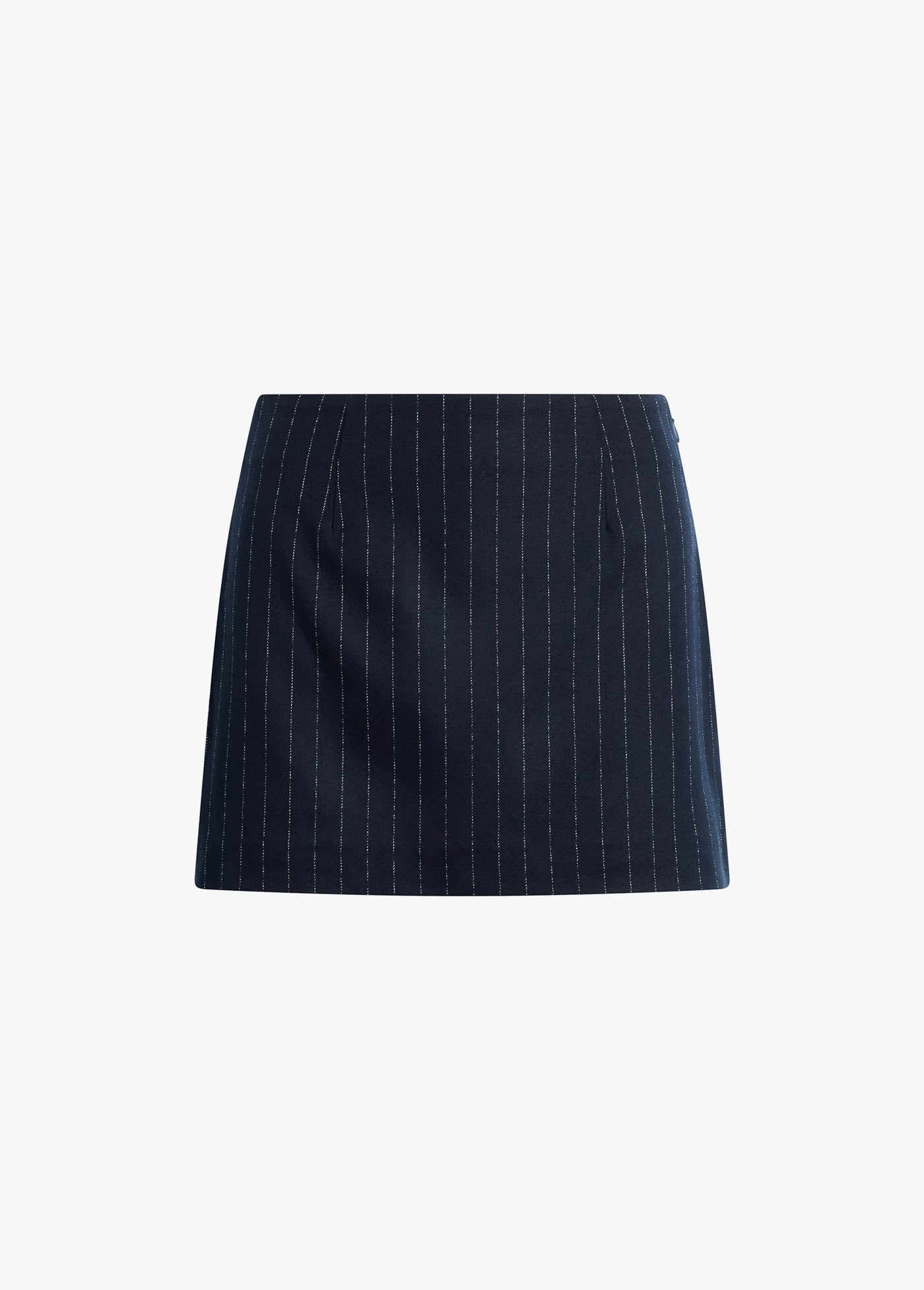 navy pinstripe