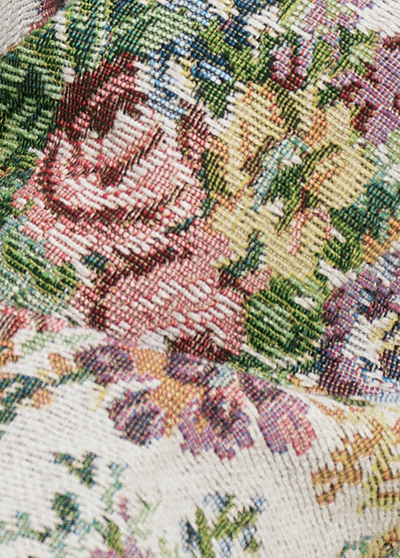 floral jacquard