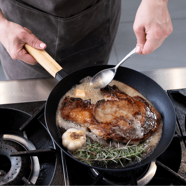 Forest Carbon Steel Frying Pan - Alva Cookware