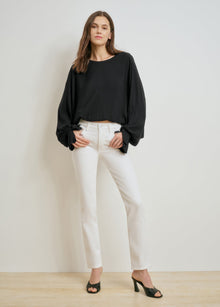 THE JEN MID RISE SLIM STRAIGHT