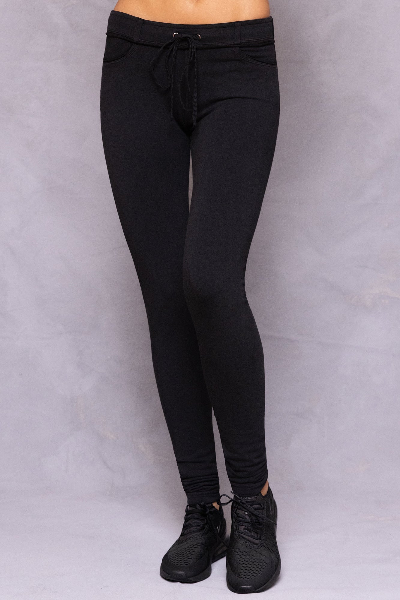 Women | Fleece Jean Legging | Black