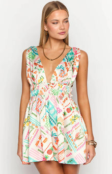 Genovia Mini Dress | Dolce Vita Print