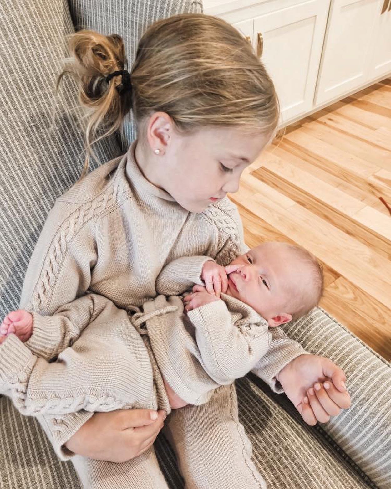 Unisex | Braided Fine Wool Lounge Set | Cappucino