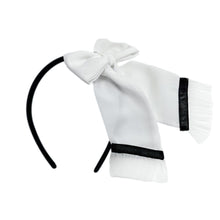 Girl | Gwen and Headband | White x Black