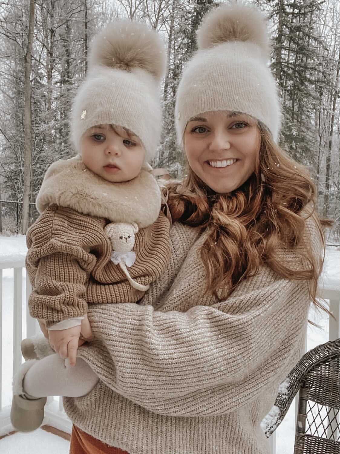 Vanya Cashmere Beanie Hat - Petite Maison Kids