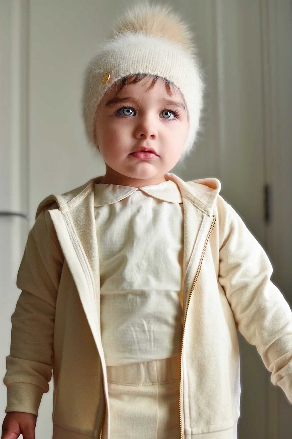 Vanya Cashmere Beanie Hat - Petite Maison Kids