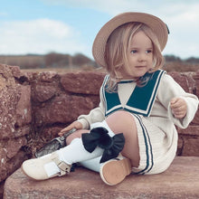 Lana Ruffle Socks with Poms and Bows - Petite Maison Kids