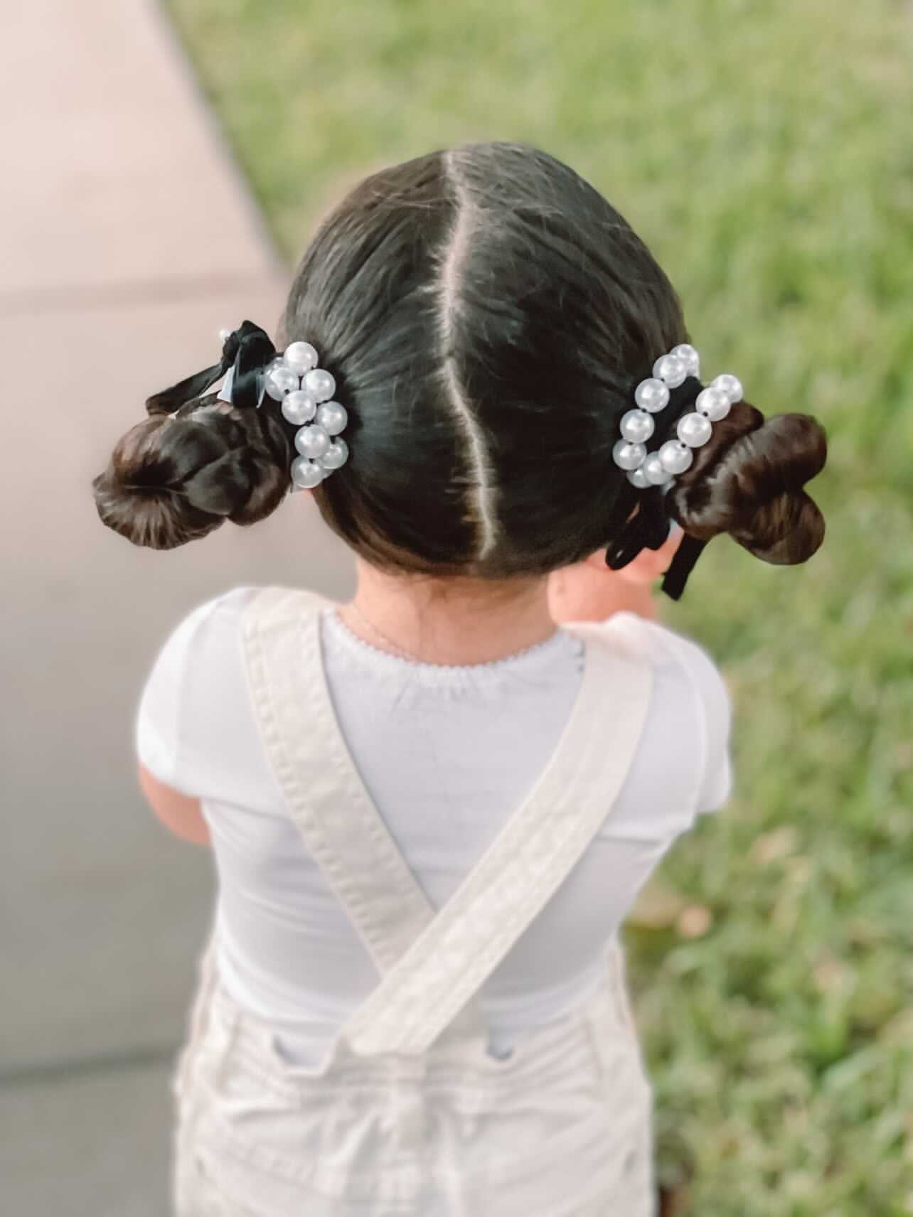 Coco Pearl Hair Scunchie - Petite Maison Kids