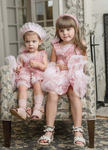 Girl | Kellie Crown Hair Sash | Pink